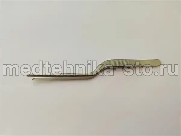Пинцет ушной штыковидный хирургический, 140 мм, Sammar П-39-233