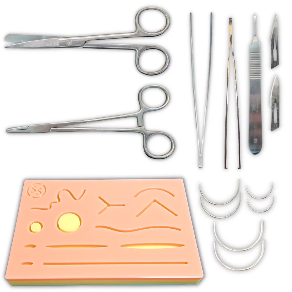 Хирургический тренажер Pad 1.0 с инструментами, набор